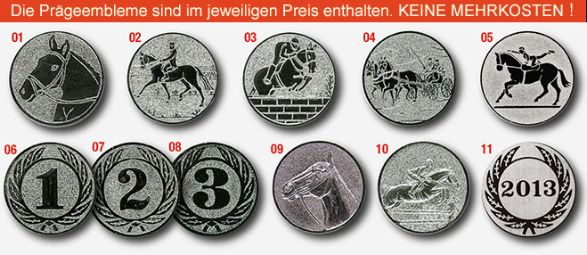 Sporthaus Verden - Pokalembleme Sporthaus Verden - Pokalembleme