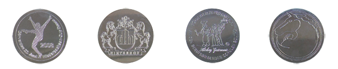 Sporthaus Verden - Embleme mit Logo graviert Sporthaus Verden - Embleme mit Logo graviert